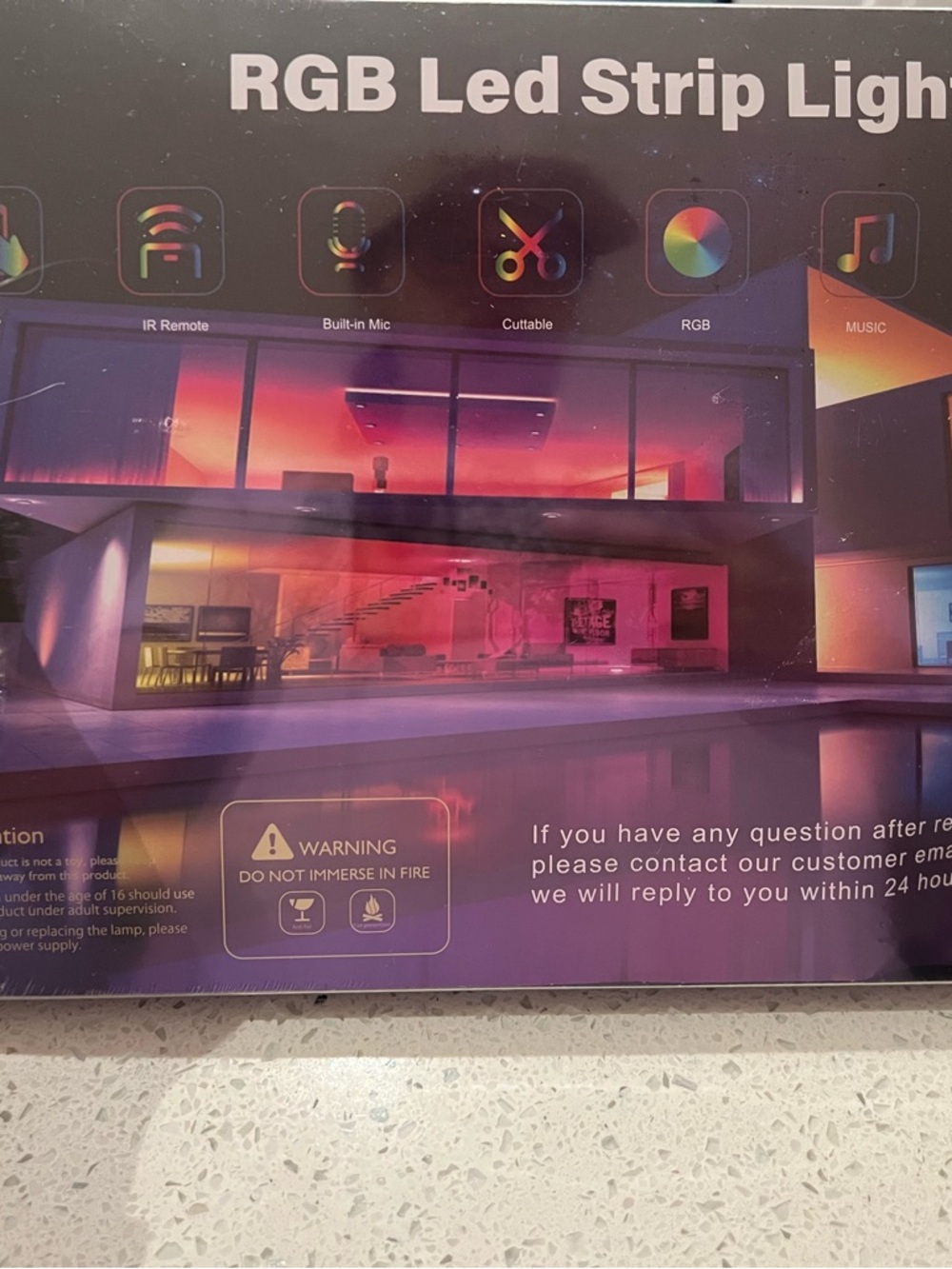 RGB LED Strip Lights - Multicolor